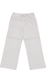 Load image into Gallery viewer, The Contrast Cargos - White (Women&#39;s Sizing)
